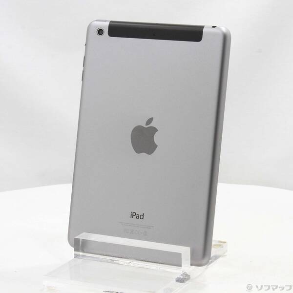 【中古】Apple(アップル) iPad mini 2 64GB スペースグレイ ME828JA／A au 【377-ud】