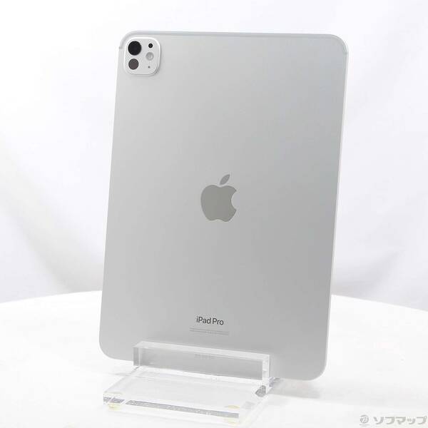 【中古】Apple(アップル) iPad Pro 11インチ 第5世代 標準ガラス 256GB シルバー MVV93J／A Wi-Fi 【368-ud】