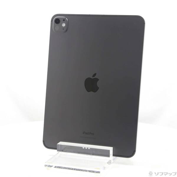 【中古】Apple(アップル) iPad Pro 11インチ 第5世代 標準ガラス 256GB スペースブラック MVW13J／A SIMフリー 【368-ud】
