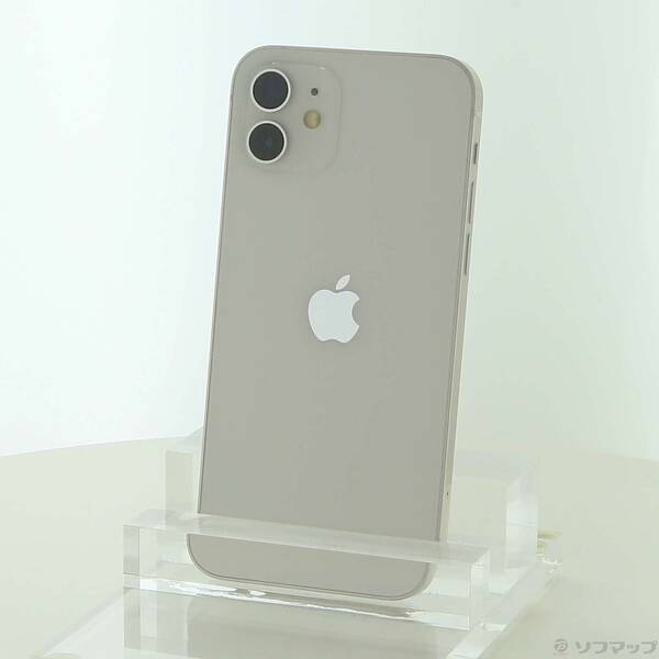 【中古】Apple(アップル) iPhone12 256GB ホワイト MGJ13J／A SoftBank 【269-ud】