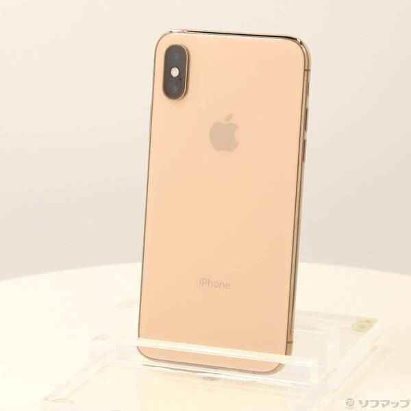 【中古】Apple(アップル) iPhoneXS 256GB ゴールド MTE22J／A SoftBank 【269-ud】