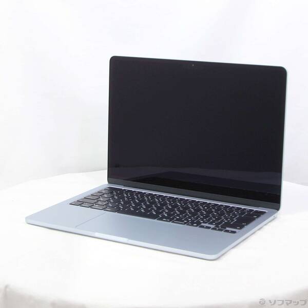【中古】Apple(アップル) MacBook Air 13.6-inch Early-2025 MC6V4J／A Apple M4 10コアCPU_10コアGPU 24GB SSD512GB スカイブルー 〔15.7 Sequoia〕 【258-ud】