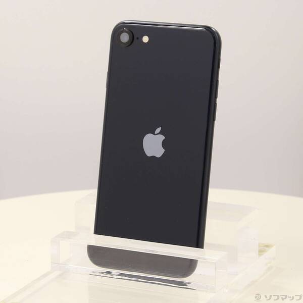 【中古】Apple(アップル) iPhone SE 第3世代 128GB ミッドナイト MMYF3J／A SIMフリー 【258-ud】