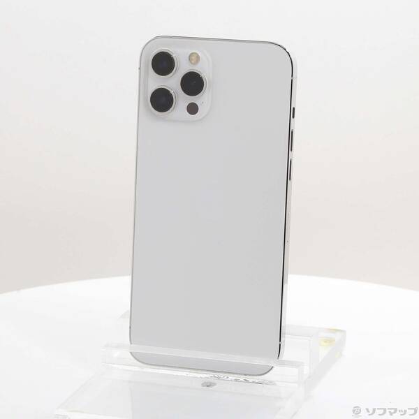 【中古】Apple(アップル) iPhone12 Pro Max 256GB シルバー MGD03J／A SIMフリー 【276-ud】