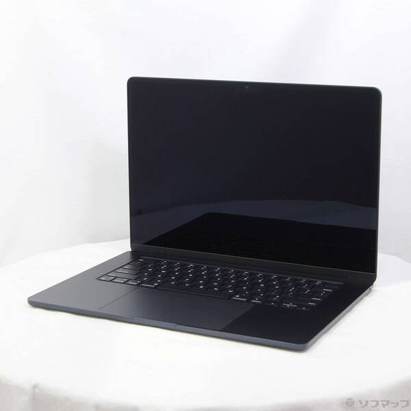【中古】Apple(アップル) MacBook Air 15.3-inch Mid-2023 MQKX3J／A Apple M2 8コアCPU_10コアGPU 24GB SSD512GB ミッドナイト 〔15.3 Sequoia〕 【258-ud】