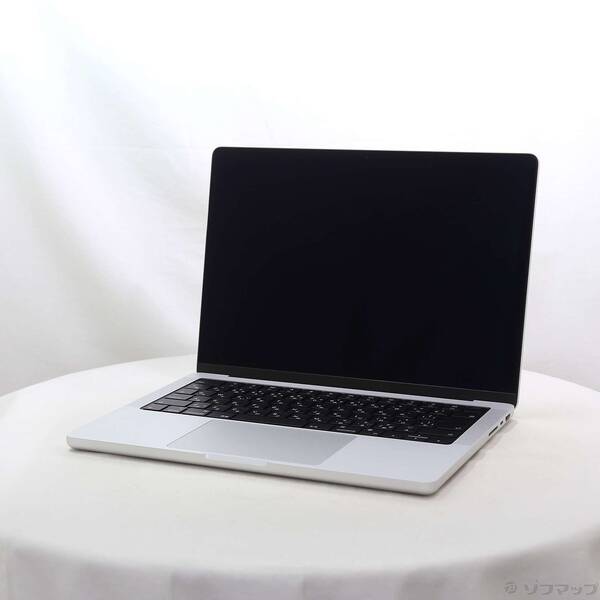 【中古】Apple(アップル) MacBook Pro 14.2-inch Late-2021 MKGR3J／A Apple M1 Pro 8コアCPU_14コアGPU 16GB SSD512GB シルバー 〔15.3 Sequoia〕 【258-ud】