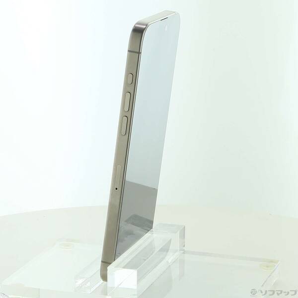 【中古】Apple(アップル) iPhone15 Pro Max 512GB ナチュラルチタニウム MU6W3J／A SIMフリー 【377-ud】