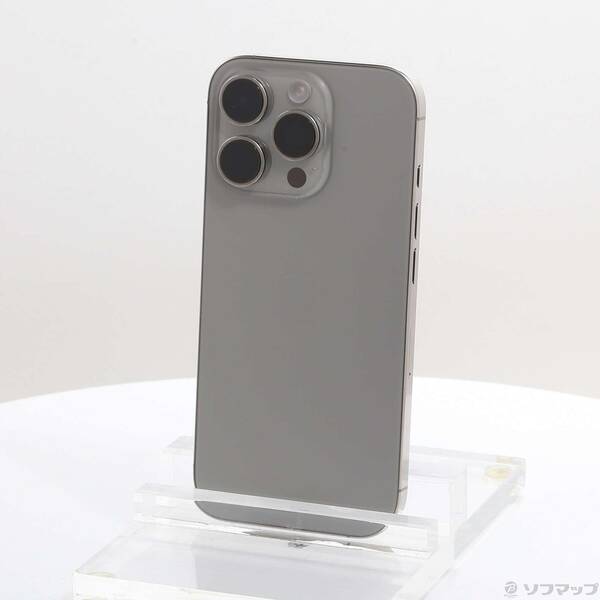 【中古】Apple(アップル) iPhone16 Pro 256GB ナチュラルチタニウム 3N746J／A SIMフリー 【262-ud】