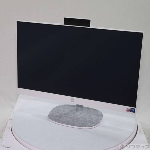 【中古】hp(ヒューレットパッカード) 〔展示品〕 HP 24-cr1000 AiO A2MM3PA-AAAA シェルホワイト 【258-ud】