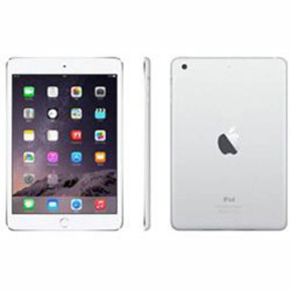 【中古】Apple(アップル) iPad mini 3 16GB シルバー MGHW2J／A au 【368-ud】