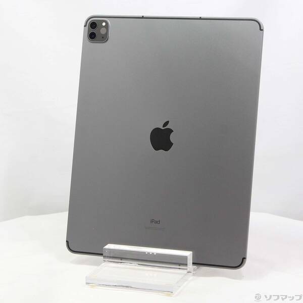【中古】Apple(アップル) iPad Pro 12.9インチ 第5世代 1TB スペースグレイ MHRA3J／A SIMフリー 【377-ud】