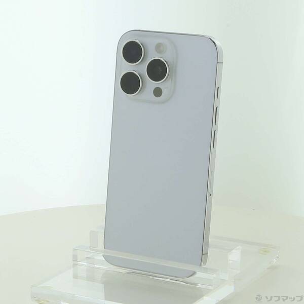 【中古】Apple(アップル) iPhone16 Pro 256GB ホワイトチタニウム MYN13J／A SIMフリー 【344-ud】