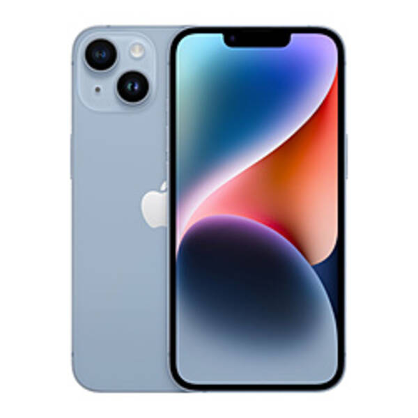 【中古】Apple(アップル) iPhone14 128GB ブルー MPVJ3J／A SIMフリー 【368-ud】