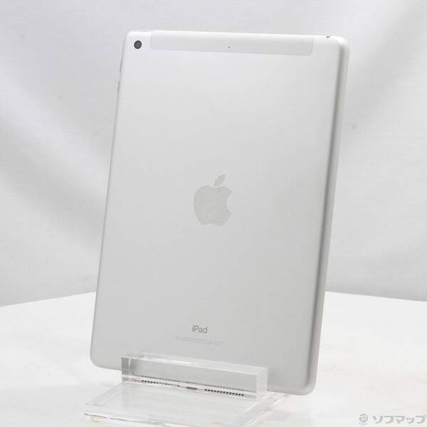 【中古】Apple(アップル) iPad 第6世代 32GB シルバー MR6P2J／A SIMフリー 【198-ud】