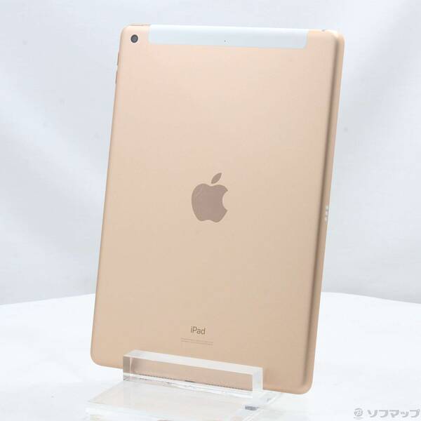 【中古】Apple(アップル) iPad 第7世代 32GB ゴールド MW6D2J／A docomoロック解除SIMフリー 【352-ud】