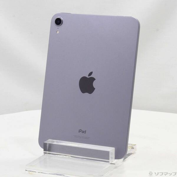 【中古】Apple(アップル) iPad mini 第6世代 64GB パープル MK7R3J／A Wi-Fi 【377-ud】
