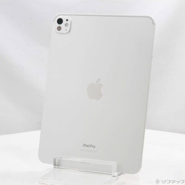 【中古】Apple(アップル) iPad Pro 11インチ 第5世代 標準ガラス 256GB シルバー MVV93J／A Wi-Fi 【348-ud】