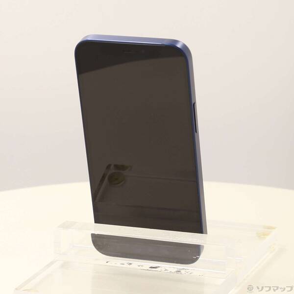 【中古】Apple(アップル) iPhone12 mini 256GB ブルー MGDV3J／A SIMフリー 【348-ud】