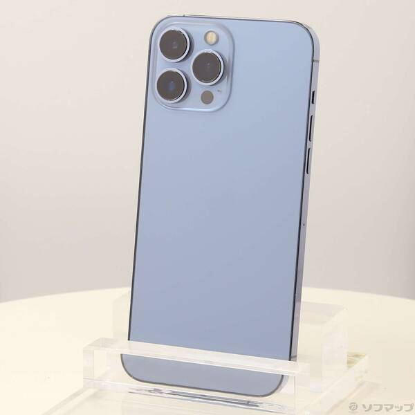 【中古】Apple(アップル) iPhone13 Pro Max 256GB シエラブルー MLJD3J／A SIMフリー 【262-ud】