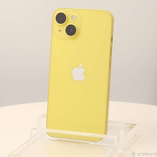 【中古】Apple(アップル) iPhone14 256GB イエロー MR3R3J／A SIMフリー 【258-ud】