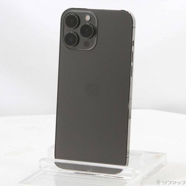【中古】Apple(アップル) iPhone13 Pro Max 256GB グラファイト MLJ83J／A SIMフリー 【349-ud】