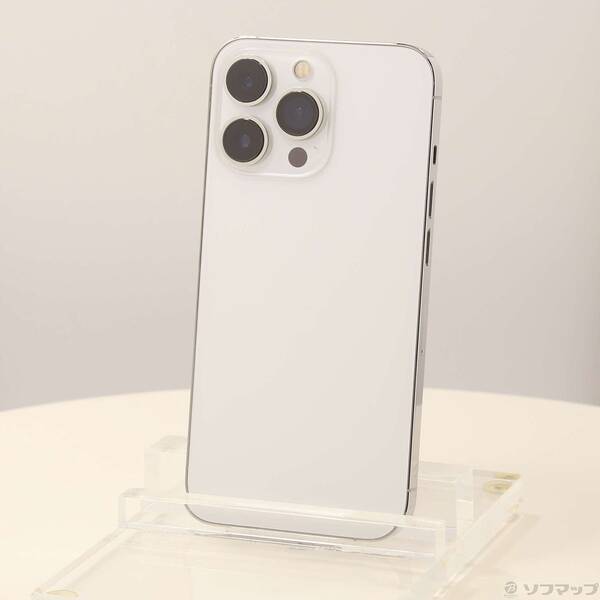 【中古】Apple(アップル) iPhone13 Pro 256GB シルバー MLUP3J／A SIMフリー 【349-ud】