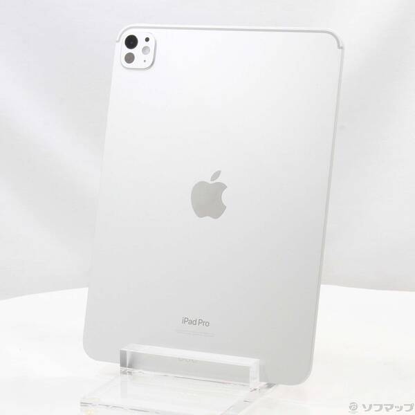 【中古】Apple(アップル) iPad Pro 11インチ 第5世代 標準ガラス 256GB シルバー MVV93J／A Wi-Fi 【305-ud】