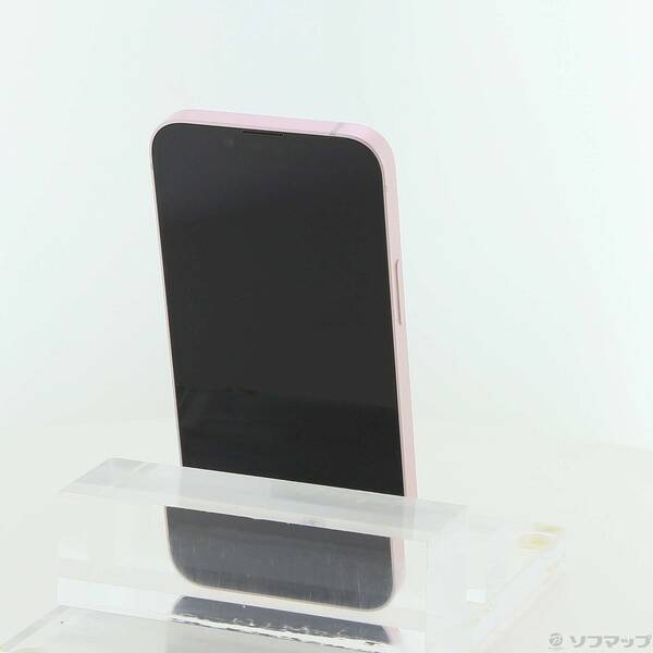 【中古】Apple(アップル) iPhone13 mini 256GB ピンク MLJL3J／A SIMフリー 【269-ud】