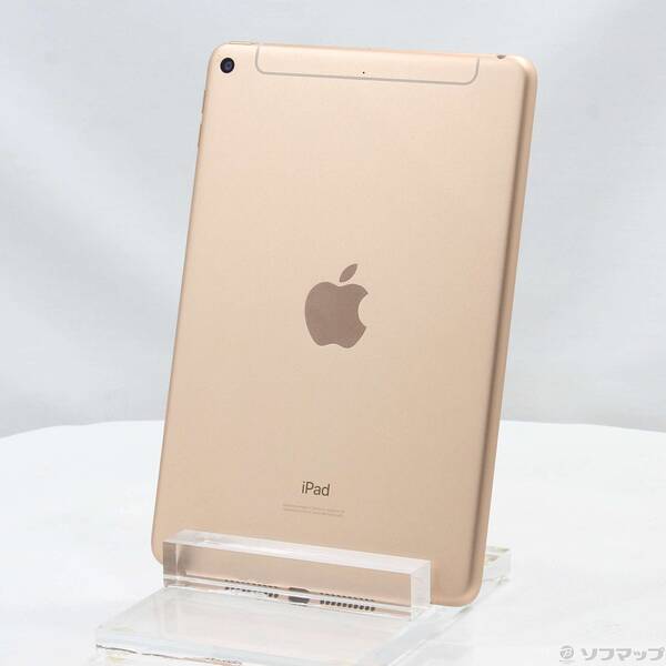 【中古】Apple(アップル) iPad mini 第5世代 64GB ゴールド MUX72J／A docomoロック解除SIMフリー 【198-ud】