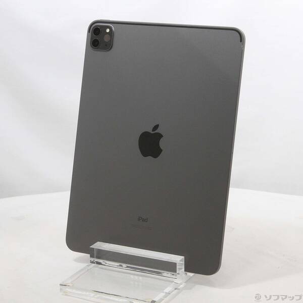 【中古】Apple(アップル) iPad Pro 11インチ 第3世代 256GB スペースグレイ MHQU3J／A Wi-Fi 【196-ud】