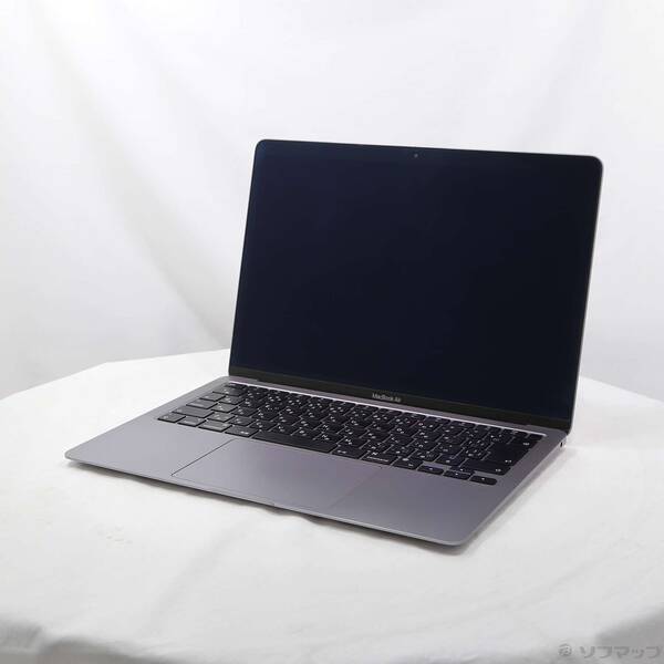 【中古】Apple(アップル) MacBook Air 13.3-inch Late-2020 MGN63J／A Apple M1 8コアCPU_7コアGPU 8GB SSD256GB スペースグレイ 〔15.3 Sequoia〕 【262-ud】