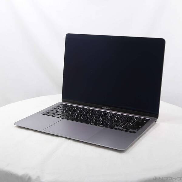 【中古】Apple(アップル) MacBook Air 13.3-inch Early-2020 MWTJ2J／A Core_i3 1.1GHz 8GB SSD256GB スペースグレイ 〔10.15 Catalina〕 【258-ud】