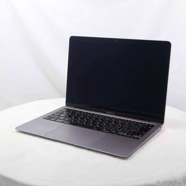 【中古】Apple(アップル) MacBook Air 13.3-inch Late-2020 MGN63J／A Apple M1 8コアCPU_7コアGPU 8GB SSD256GB スペースグレイ 〔15.7 Sequoia〕 【276-ud】