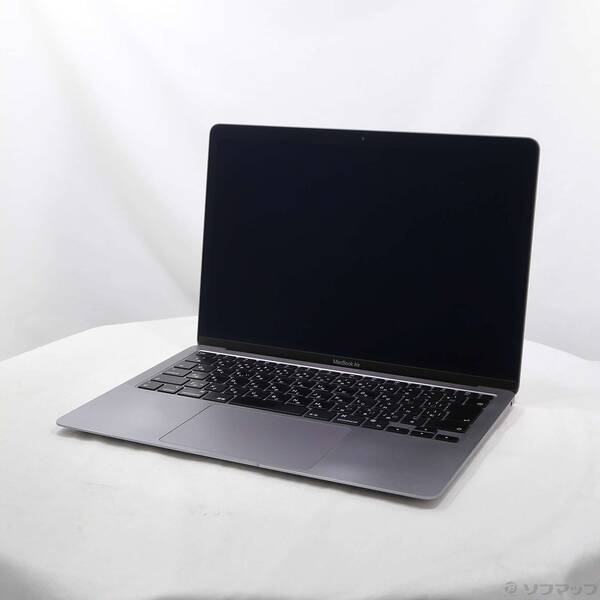 【中古】Apple(アップル) MacBook Air 13.3-inch Late-2020 MGN63J／A Apple M1 8コアCPU_7コアGPU 8GB SSD256GB スペースグレイ 〔15.7 Sequoia〕 【262-ud】