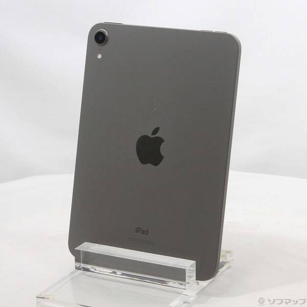 【中古】Apple(アップル) iPad mini 第6世代 256GB スペースグレイ MK7T3J／A Wi-Fi 【262-ud】