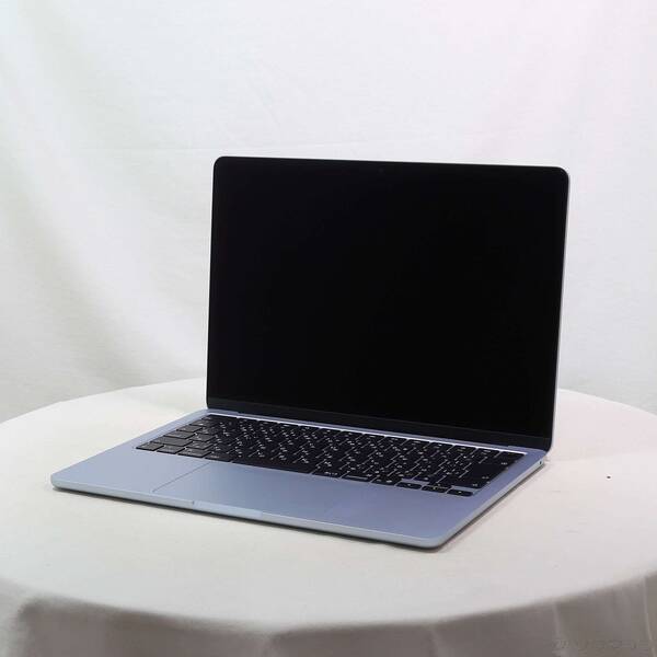 【中古】Apple(アップル) MacBook Air 13.6-inch Early-2025 MC6T4J／A Apple M4 10コアCPU_8コアGPU 16GB SSD256GB スカイブルー 〔15.7 Sequoia〕 【258-ud】