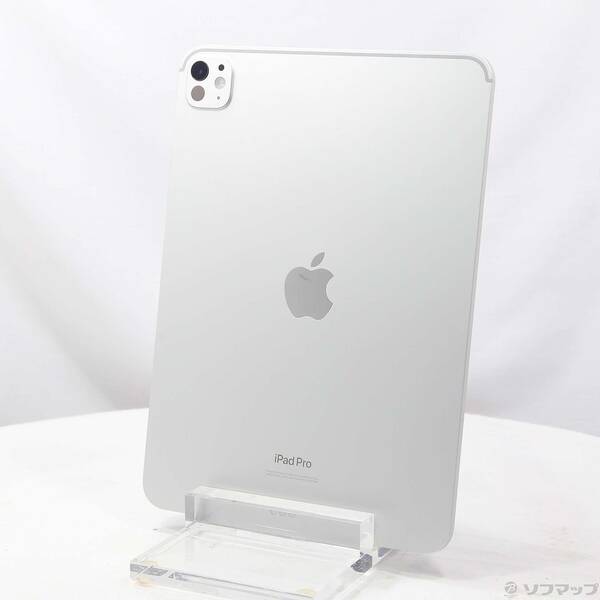 【中古】Apple(アップル) iPad Pro 11インチ 第5世代 標準ガラス 256GB シルバー MVV93J／A Wi-Fi 【349-ud】