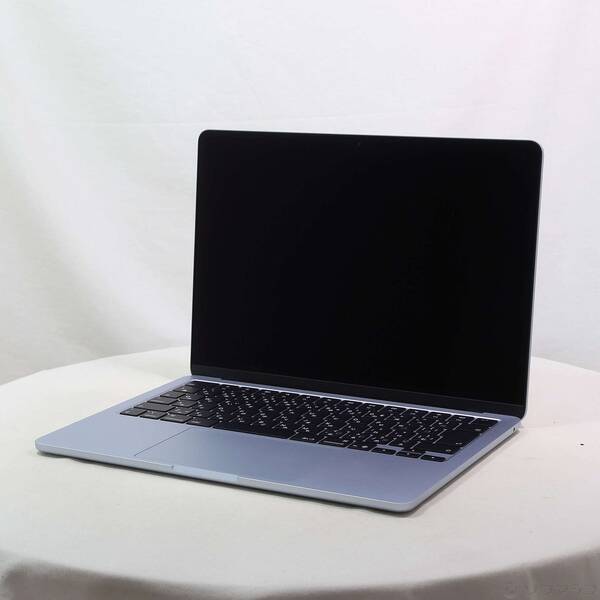 【中古】Apple(アップル) MacBook Air 13.6-inch Early-2025 MC6T4J／A Apple M4 10コアCPU_8コアGPU 16GB SSD256GB スカイブルー 〔15.7 Sequoia〕 【262-ud】