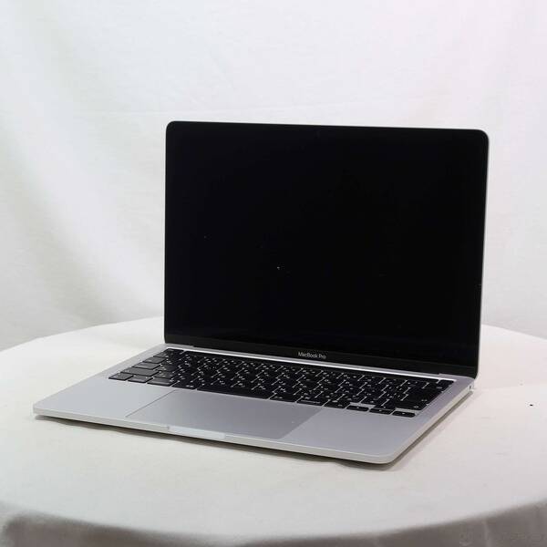【中古】Apple(アップル) MacBook Pro 13.3-inch Mid-2022 MNEP3J／A Apple M2 8コアCPU_10コアGPU 8GB SSD256GB シルバー 〔14.7 Sonoma〕 【276-ud】