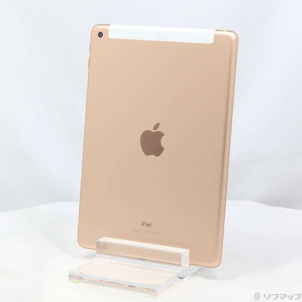 【中古】Apple(アップル) iPad 第6世代 32GB ゴールド MRM02J／A SoftBankロック解除SIMフリー 【258-ud】