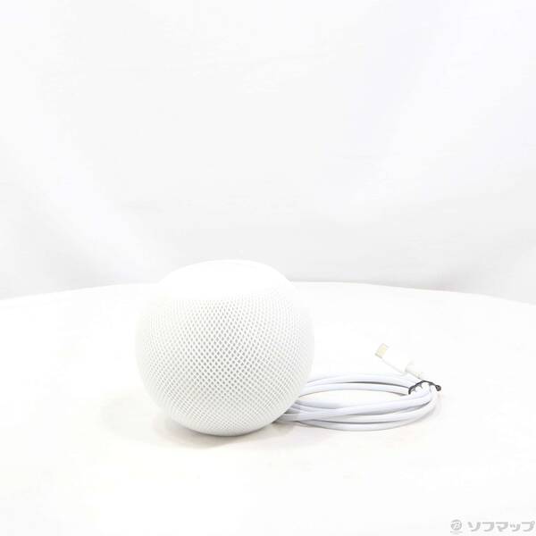 【中古】Apple(アップル) HomePod mini ホワイト MY5H2J／A 【368-ud】