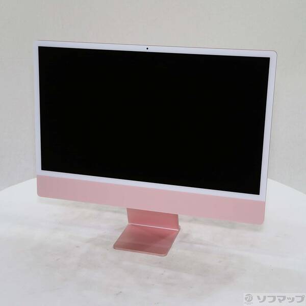 【中古】Apple(アップル) iMac 24-inch Mid-2021 MGPN3J／A Apple M1 8コアCPU_8コアGPU 16GB SSD1TB ピンク 〔15.7 Sequoia〕 【276-ud】
