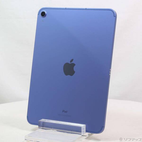 【中古】Apple(アップル) iPad 第10世代 256GB ブルー MQ6U3J／A SoftBankロック解除SIMフリー 【276-ud】