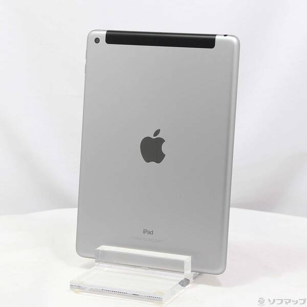 【中古】Apple(アップル) iPad 第6世代 32GB スペースグレイ MR6N2J／A docomoロック解除SIMフリー 【276-ud】