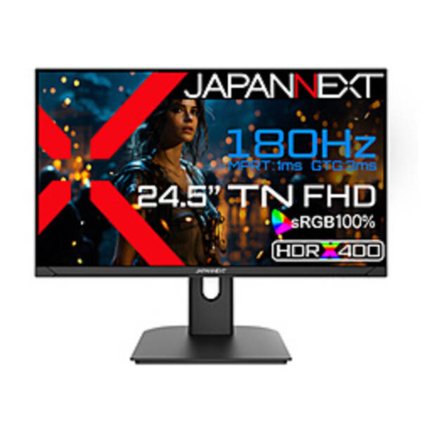 【中古】JAPANNEXT 〔展示品〕 JN-245GT180FHDR 【352-ud】