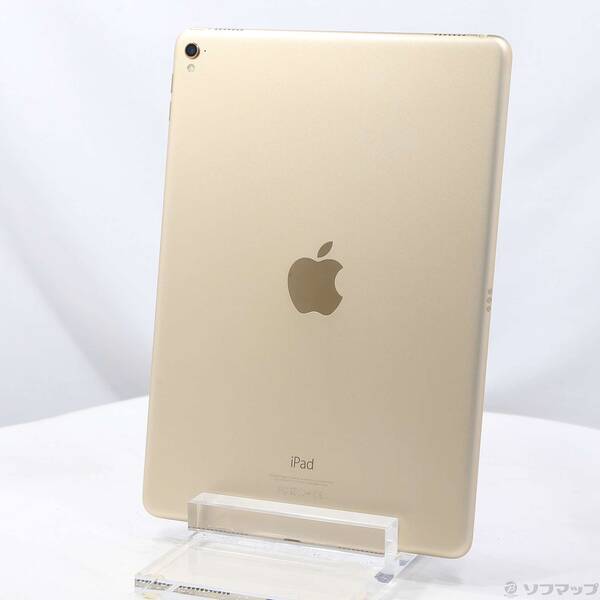 【中古】Apple(アップル) iPad Pro 9.7インチ 128GB ゴールド MLMX2J／A Wi-Fi 【348-ud】