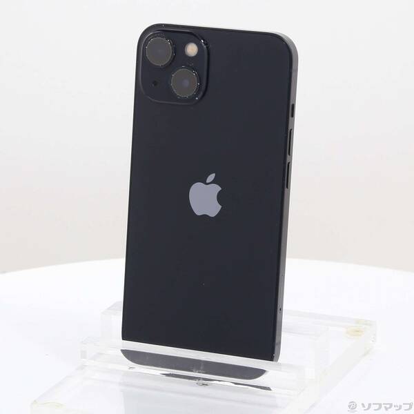 【中古】Apple(アップル) iPhone13 128GB ミッドナイト MLNC3J／A SIMフリー 【297-ud】
