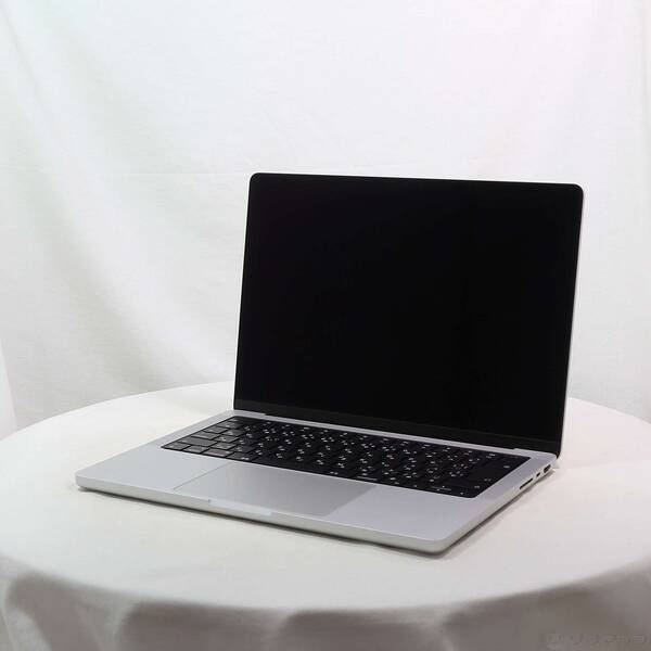 【中古】Apple(アップル) MacBook Pro 14.2-inch Late-2021 MKGR3J／A Apple M1 Pro 8コアCPU_14コアGPU 16GB SSD512GB シルバー 〔15.3 Sequoia〕 【305-ud】