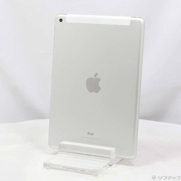 【中古】Apple(アップル) iPad 第6世代 32GB シルバー MR6P2J／A docomoロック解除SIMフリー 【349-ud】