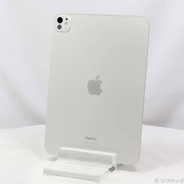 【中古】Apple(アップル) iPad Pro 11インチ 第5世代 標準ガラス 256GB シルバー MVV93J／A Wi-Fi 【269-ud】